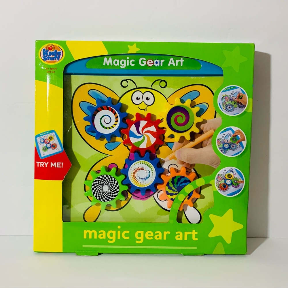 🆕 Kids Stuff Magic Gear Art Creative Fun Art Set